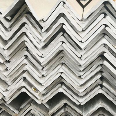 좋은 가격 AISI 201 스테인레스 강 프로필 앵글 바 플크드 하얀 6m 길이 온라인으로